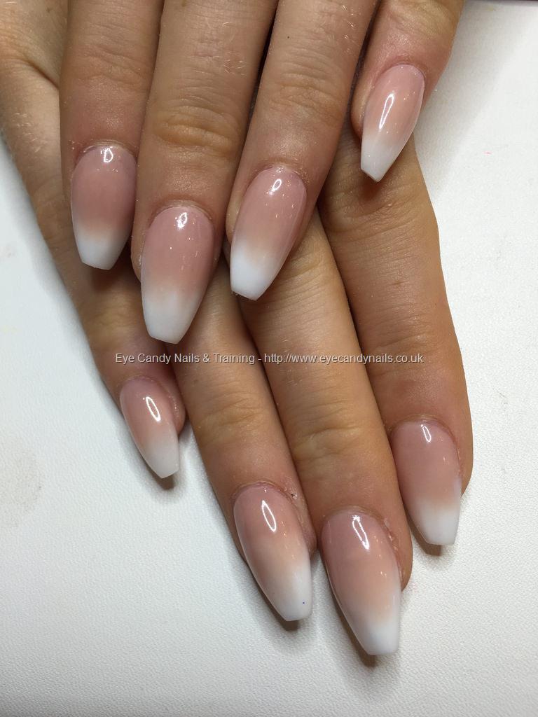 Dev Guy Ballerina Baby Boomer Pink And White Ombre Acrylics Nail Technician Amy Mitchell On 24 August 16 At 18 50
