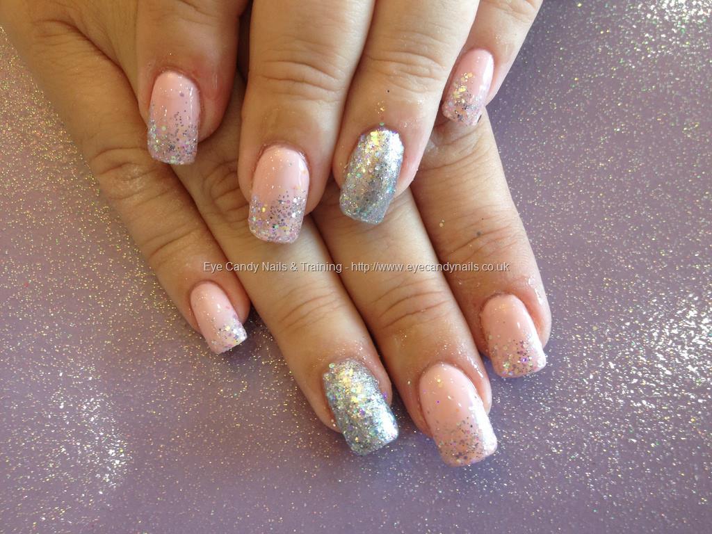 Glossy Glitter Diamond Medium Press On Nails #607 – Nails Aashu